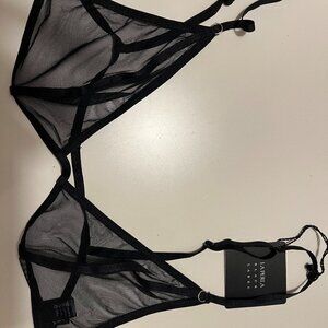 La Perla Black Label Mesh Bralette size 4